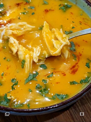 butternut squash chicken breast soup