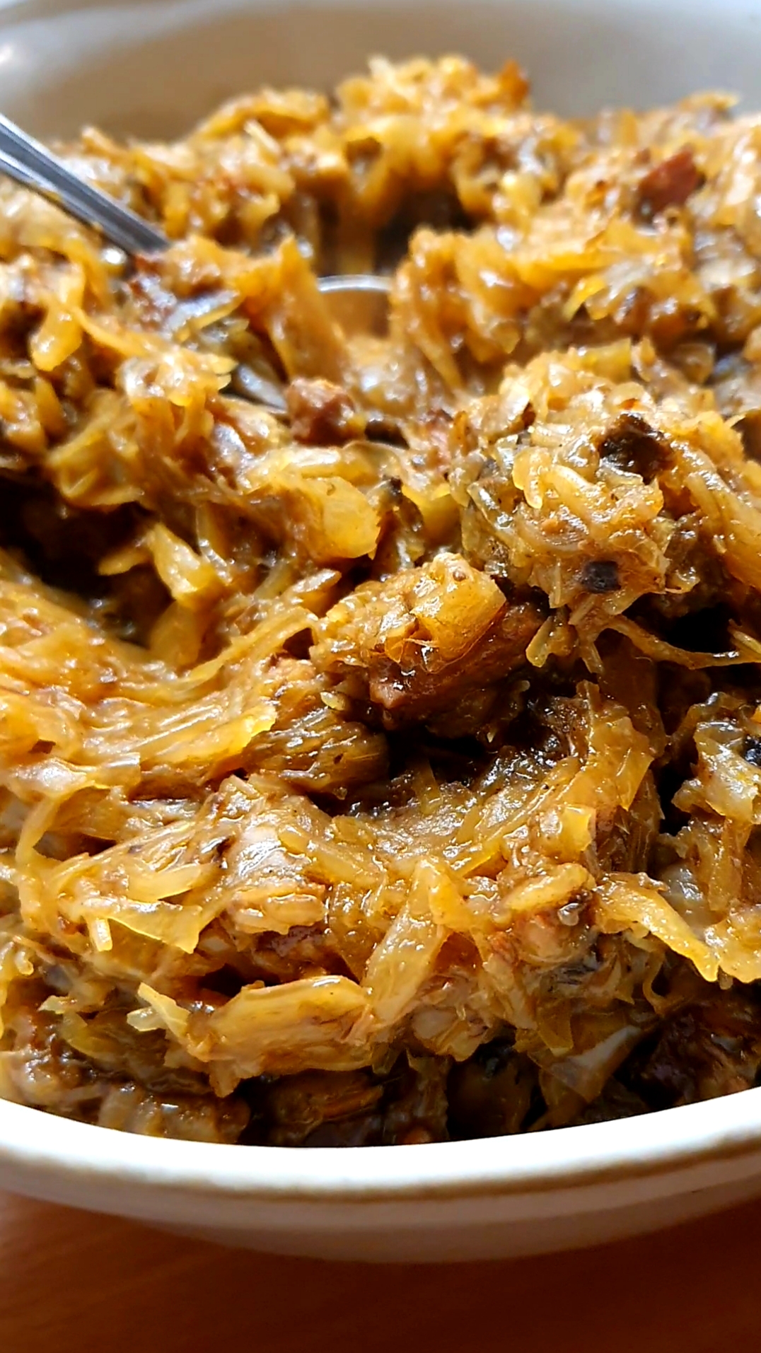 bigos z kapusty kiszonej i białej