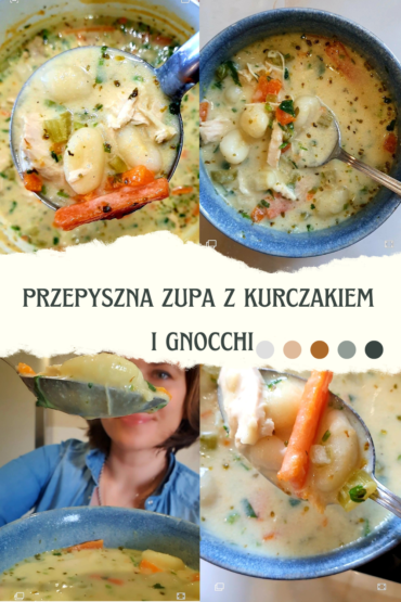 zupa z kurczakiem i gnocchi
