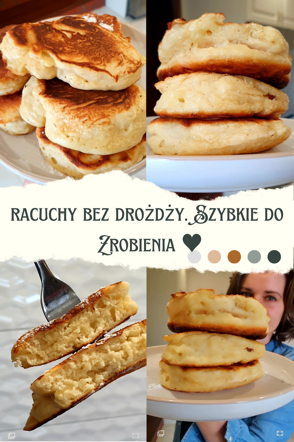 racuchy z jabłkami bez drożdży