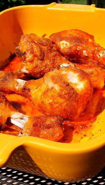 crispy baked chicken drumsticks