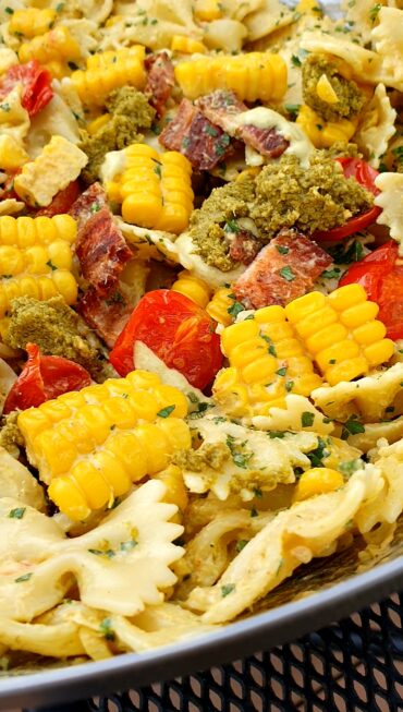 corn pasta salad recipe