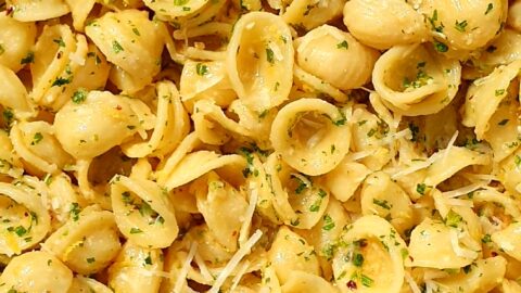 lemon garlic pasta