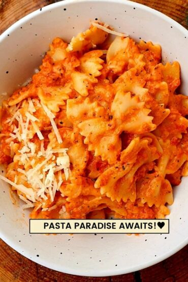 easy creamy tomato pasta