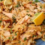 Creamy-Orzo-with-Salmon-Sun-Dried-Tomatoes